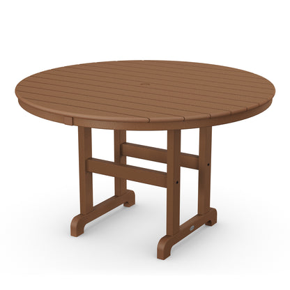 
                  Farmhouse 48 Round Dining Table Teak - Image 8
                