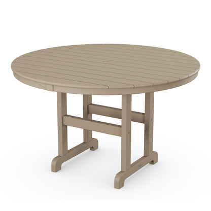 
                  Farmhouse 48 Round Dining Table Vintage Sahara - Image 9
                