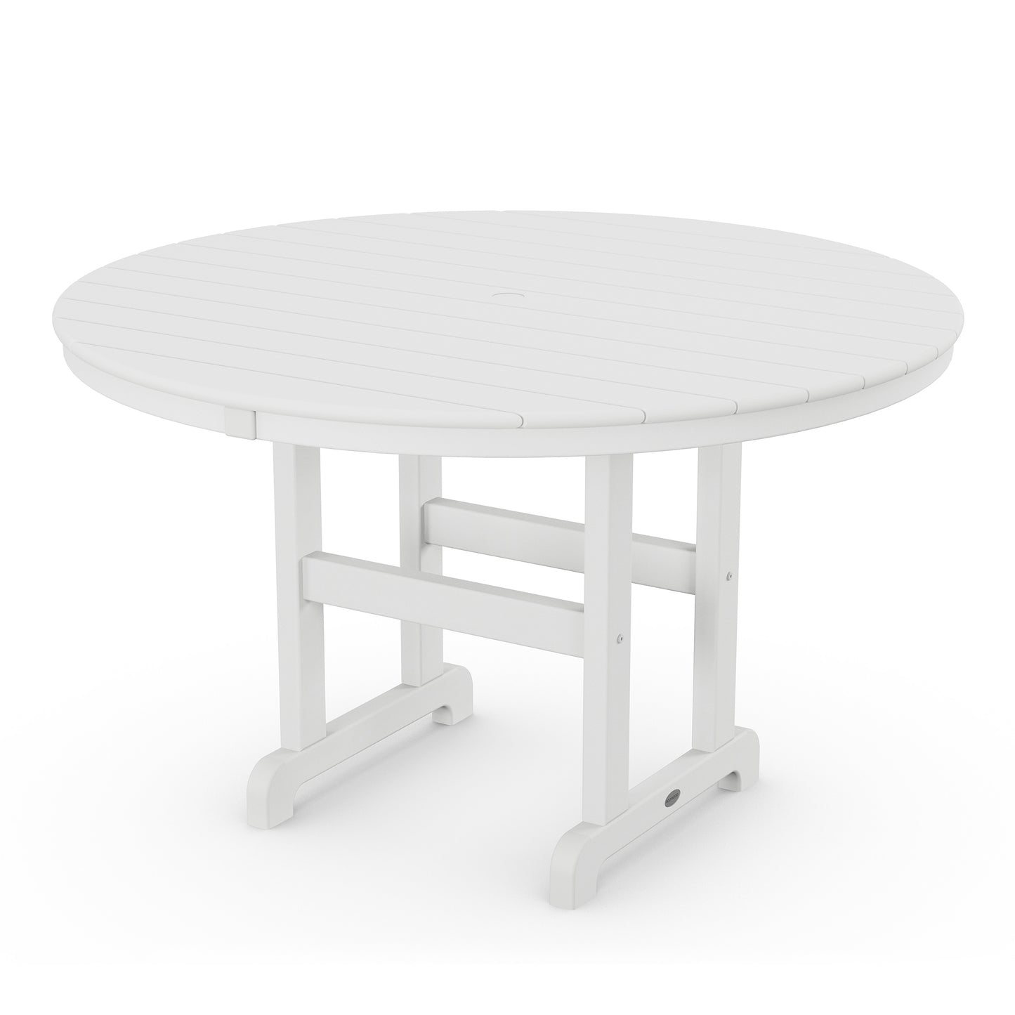 Farmhouse 48 Round Dining Table White, image 11