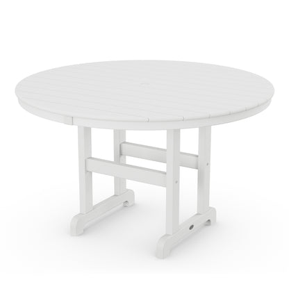 
                  Farmhouse 48 Round Dining Table White - Image 11
                