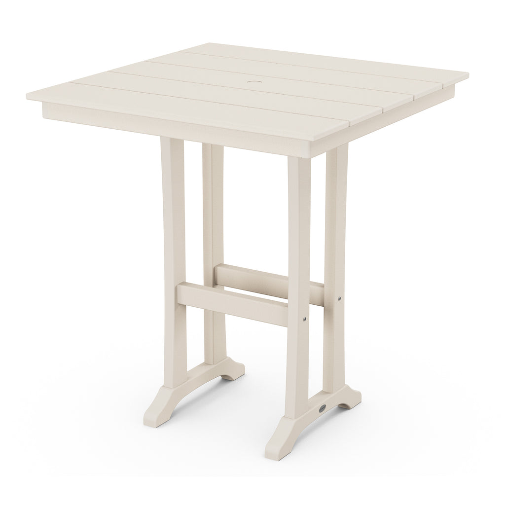 Farmhouse Trestle 37 Bar Table Sand