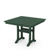 Farmhouse Trestle 37 Dining Table Green