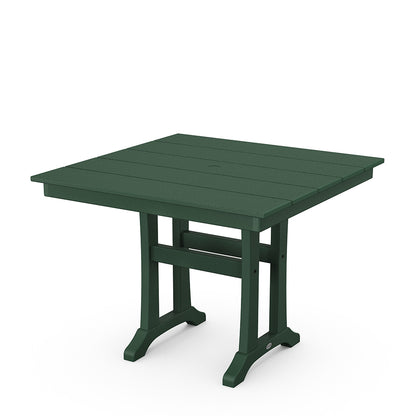 
                  Farmhouse Trestle 37 Dining Table Green - Image 4
                