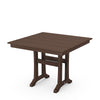 Farmhouse Trestle 37 Dining Table Mahogany