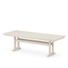 Farmhouse Trestle 38x96 Dining Table Sand