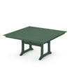 Farmhouse Trestle 59 Dining Table Green