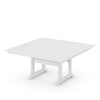 Farmhouse Trestle 59 Dining Table White