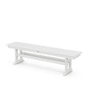 Farmhouse Trestle 65 Bench White 987b051d fdbf 455c af62 a0b19027c008