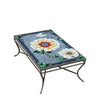 Florasol Rec Coffee Table Pewter Frame