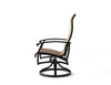 Georgetown Sling Swivel Dining Chair Side View