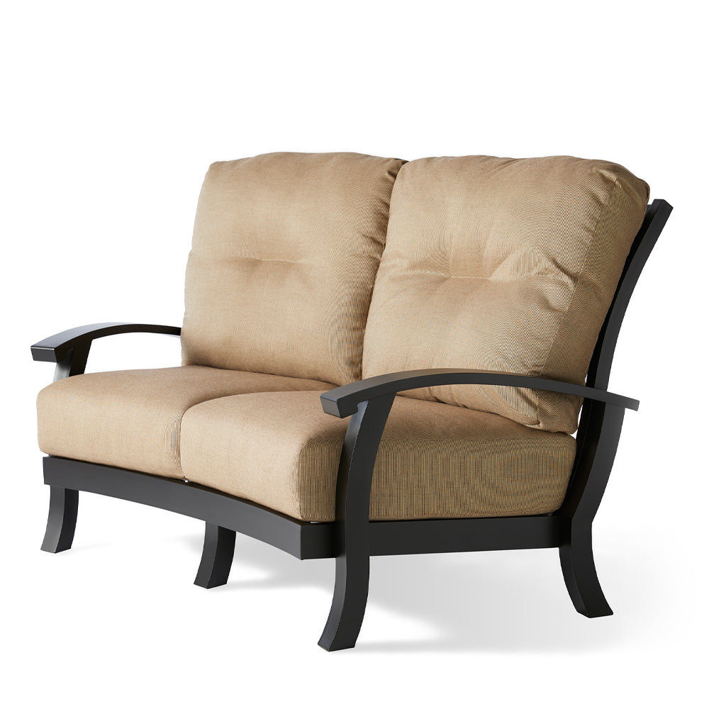 Georgetown Cushion Crescent Love Seat