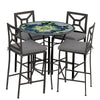 Giovella 42d Hight Dining w Milano Bar Chairs ESP CS