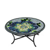 Giovella Round Coffee Table Black Frame