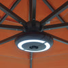 Halo LED Umbrella Light Black Lit Up