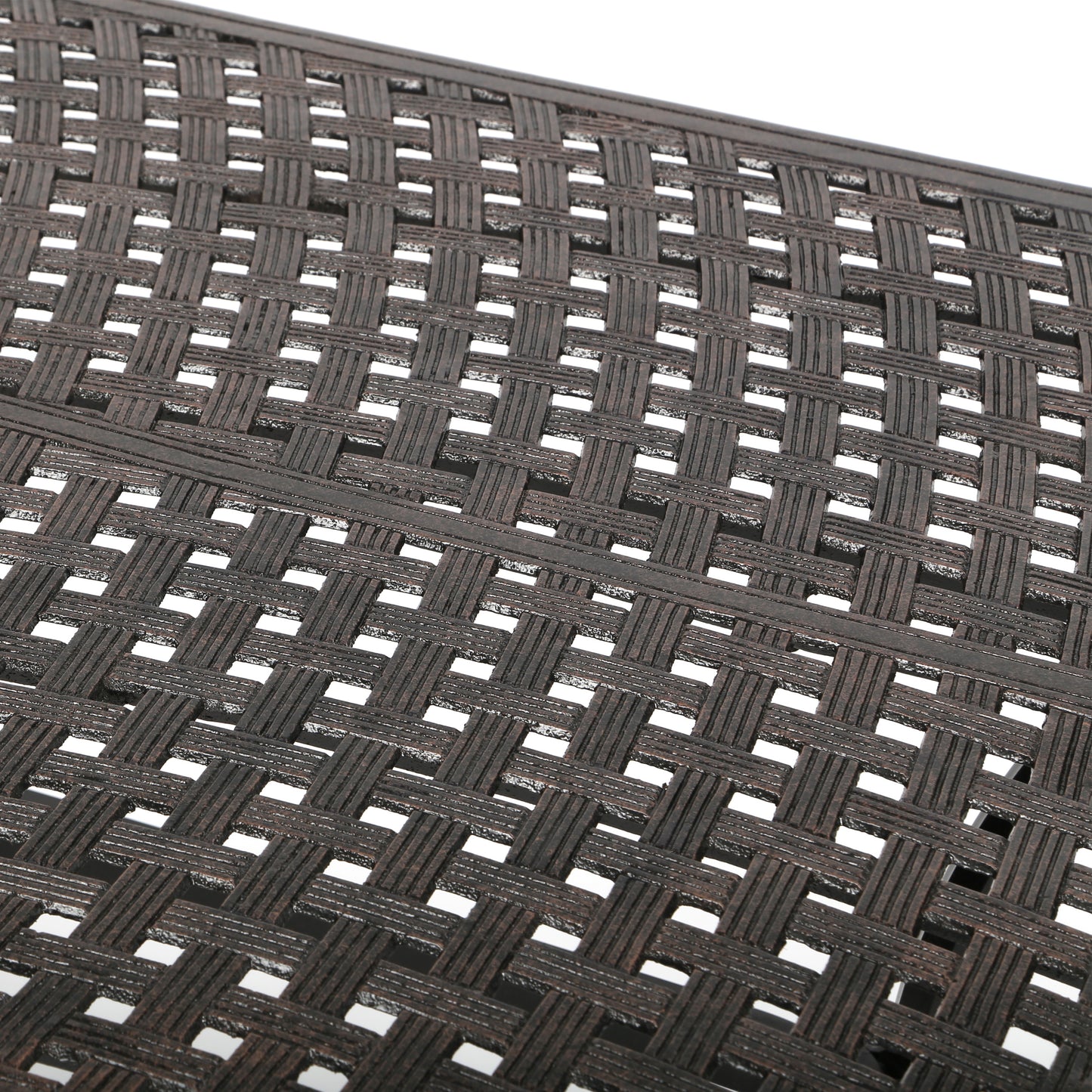 Heritage 38 x 72 Dining Table Aged Bronze Finish, image 2