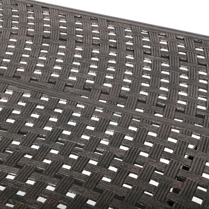 
                  Heritage 38 x 72 Dining Table Aged Bronze Finish - Image 2
                