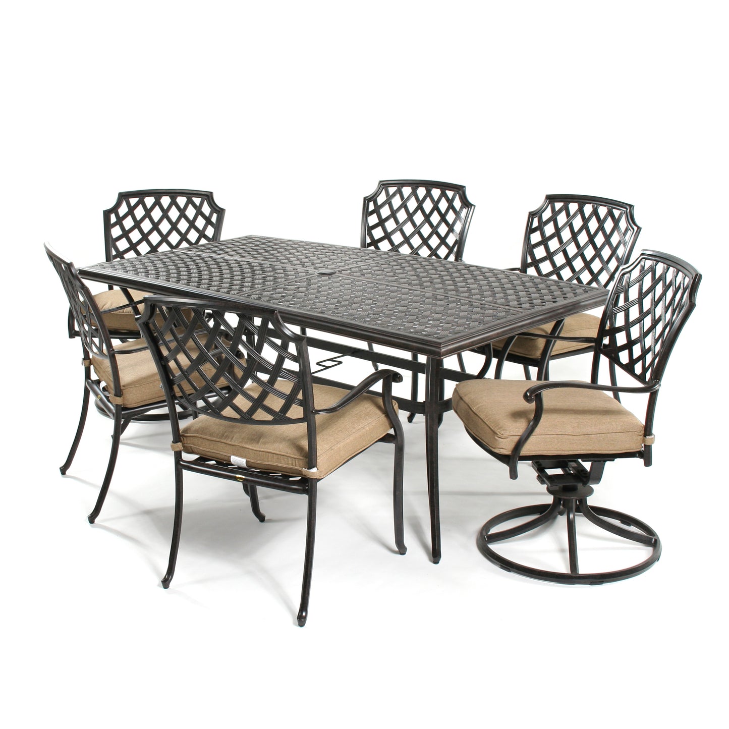 Heritage 7 Piece Dining Set, image 1