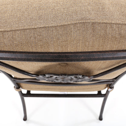 
                  Heritage Club Chair with Aged Bronze Finish - Image 4
                