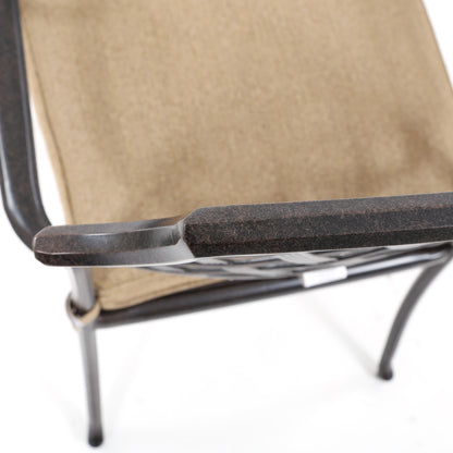 
                  Heritage Dining Chair with Aged Bronze Finish - Image 4
                