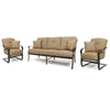 Heritage Sofa Set 2 Spring Club Chairs