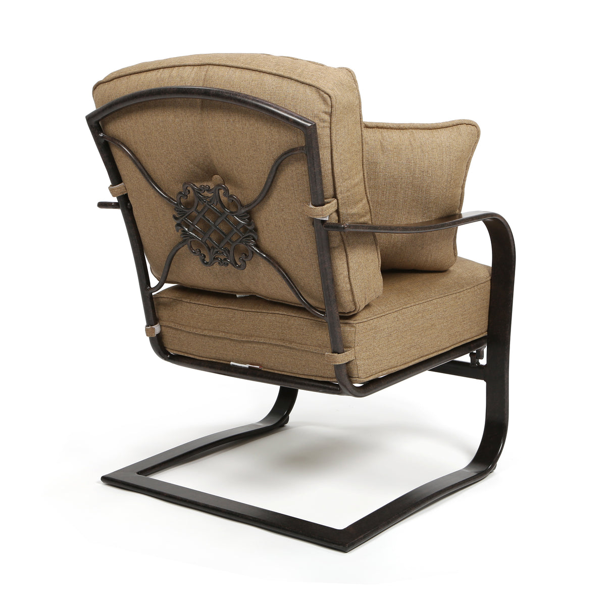Spring Back Chair Heritage Spring Club Chair by Agio | Aluminum Club Chairs | Today's Patio