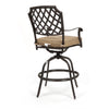 Heritage Swivel Barstool Back