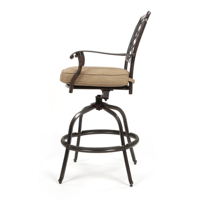
                  Heritage Swivel Barstool Side - Image 4
                
