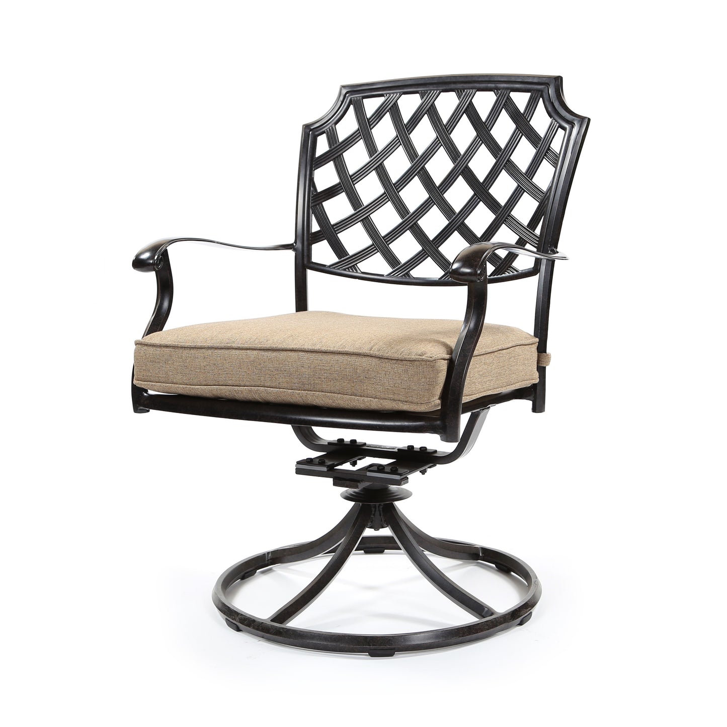 Heritage Swivel Rocker Dining Chair, image 3