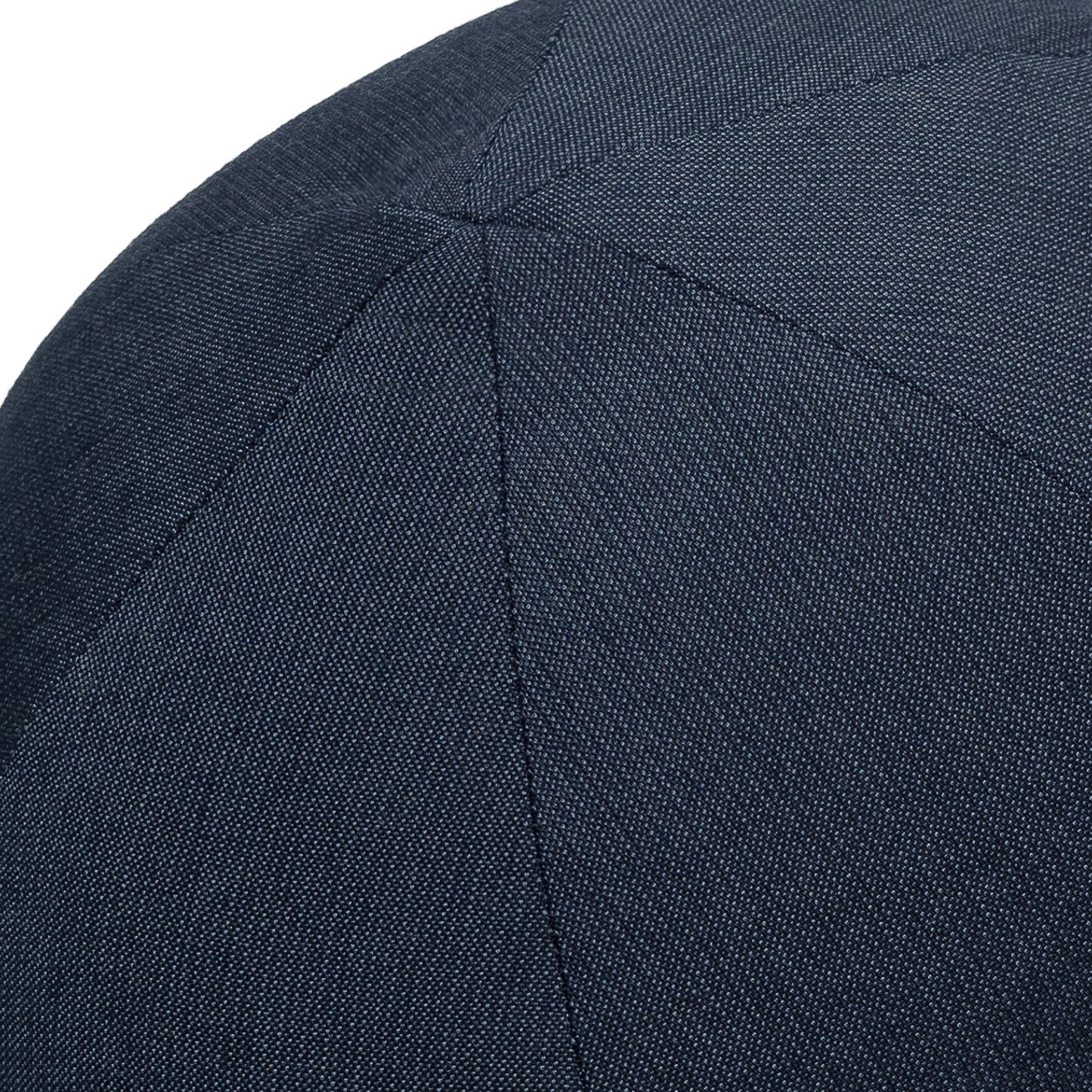 12" Round Elaine Smith Orb Pillow Solid Indigo, image 2