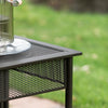 Jax Micro Mesh End Table Lifestyle