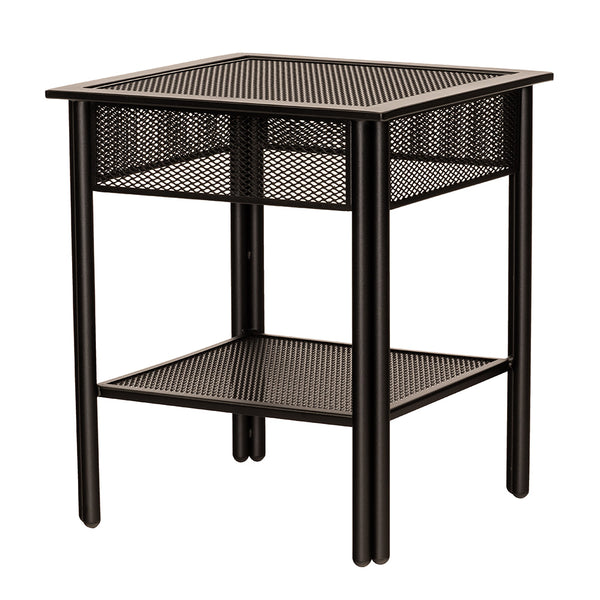 IRON TABLE mini（CHIKKA FINISH） Jax Iron Micro Mesh End Table by Woodard | Iron Occasional