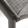 Kor Padded Sling Chaise Lounge Frame Finish Detail