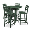 La Casa Cafe 5 Piece Bar Set Green