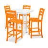 La Casa Cafe 5 Piece Bar Set Tangerine