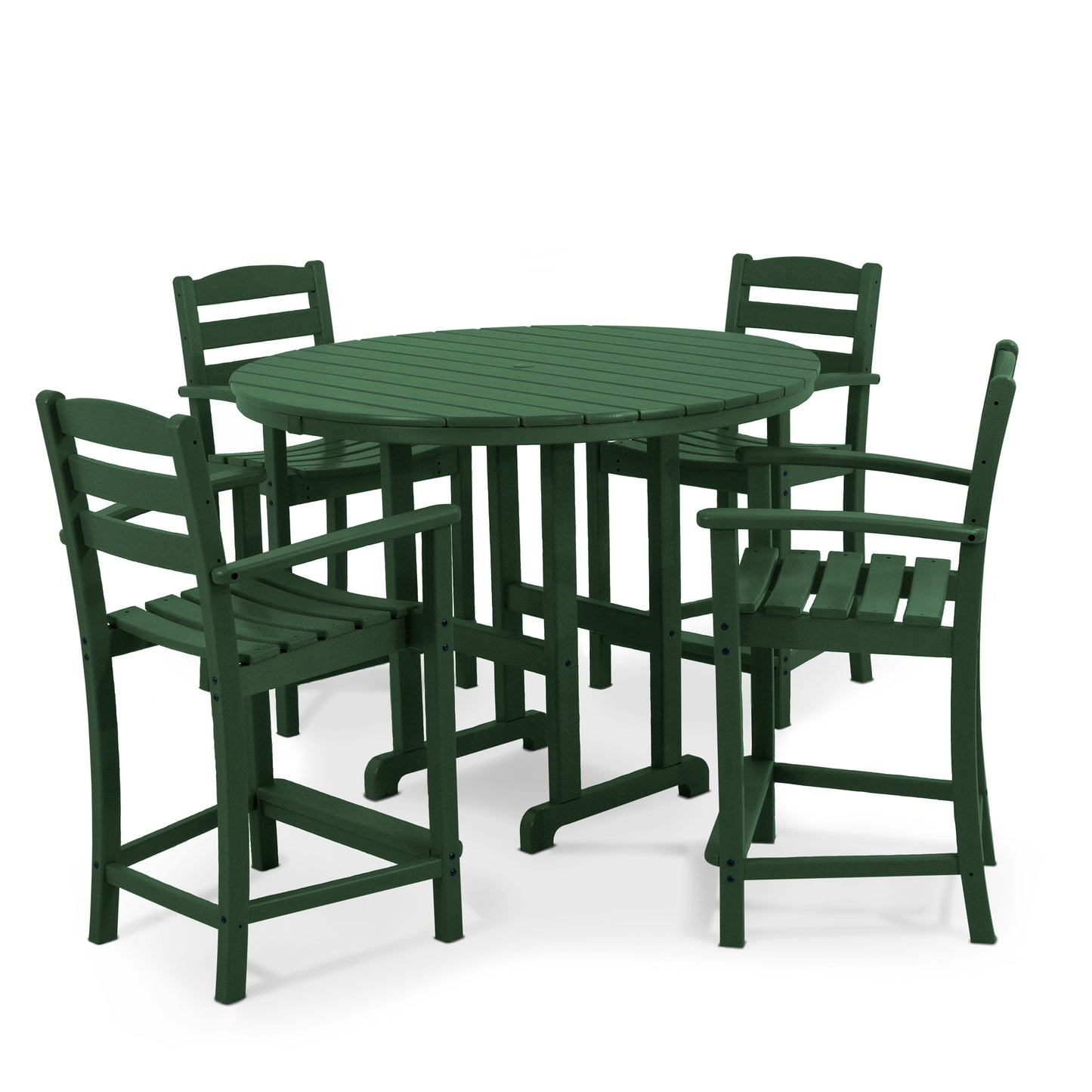 La Casa Cafe 5 Piece Counter Set Green, image 4