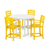 La Casa Cafe 5 Piece Counter Set Lemon