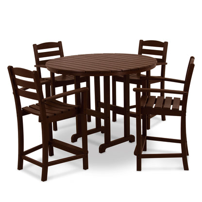 
                  La Casa Cafe 5 Piece Counter Set Mahogany - Image 8
                