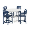 La Casa Cafe 5 Piece Counter Set Navy