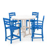 La Casa Cafe 5 Piece Counter Set Pacific Blue