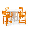 La Casa Cafe 5 Piece Counter Set Tangerine