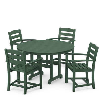 
                  La Casa Cafe 5 Piece Dining Set Green - Image 9
                