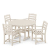 La Casa Cafe 5 Piece Dining Set Sand