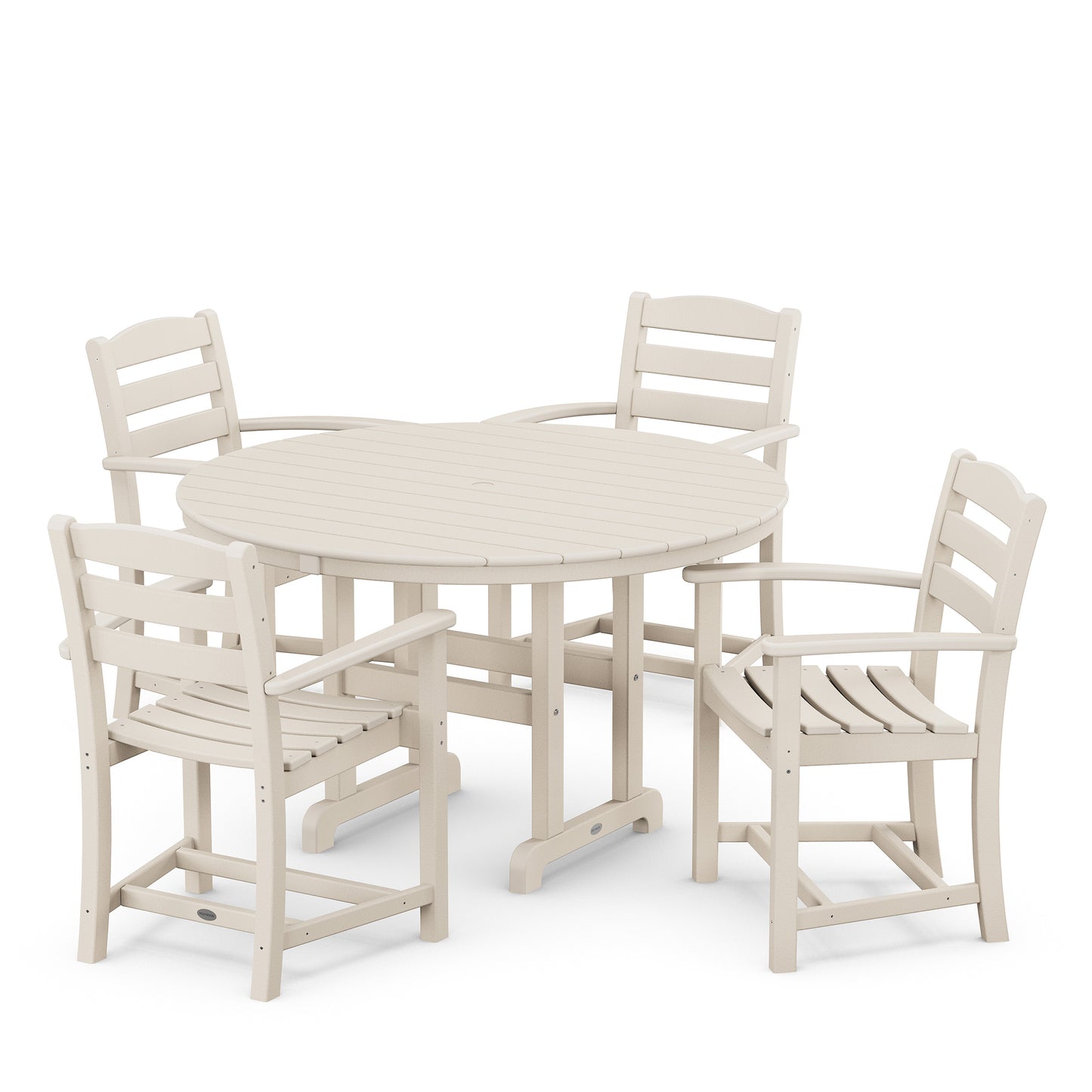 La Casa Cafe 5 Piece Dining Set Sand, image 14