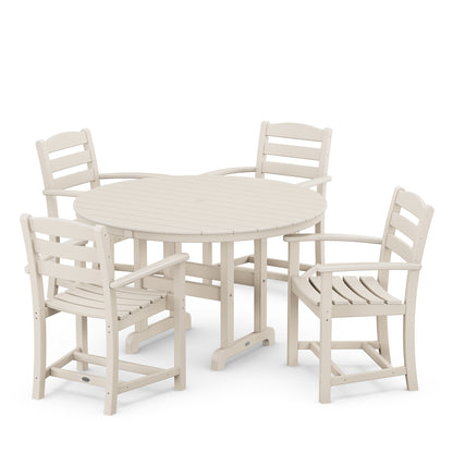 
                  La Casa Cafe 5 Piece Dining Set Sand - Image 15
                