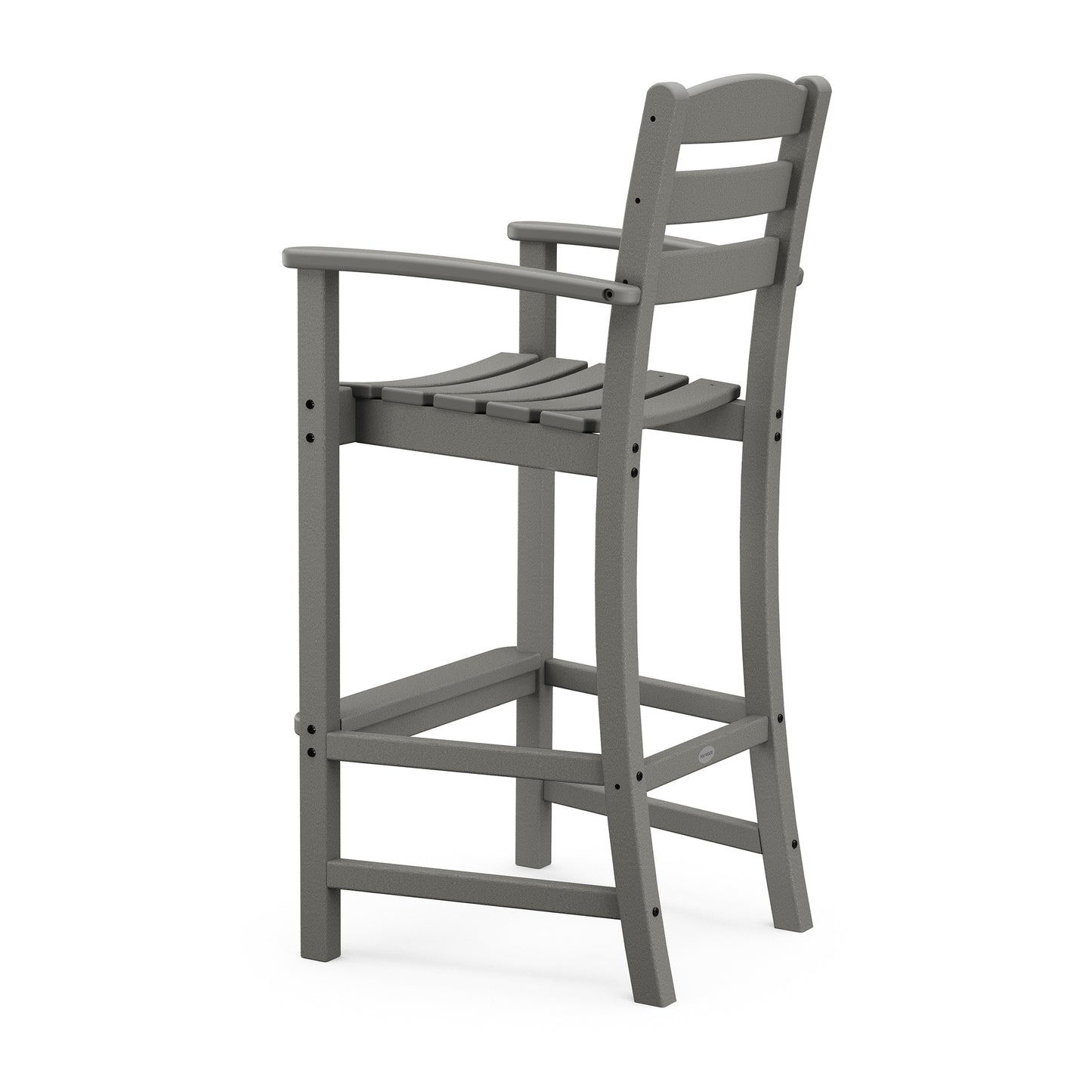 La Casa Cafe Bar Arm Chair Slate Gray Back, image 11