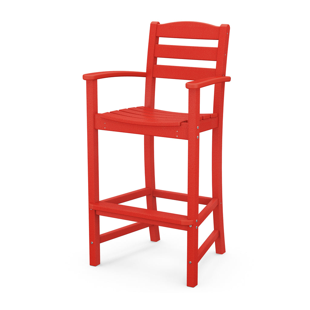 La Casa Cafe Bar Arm Chair Sunset Red