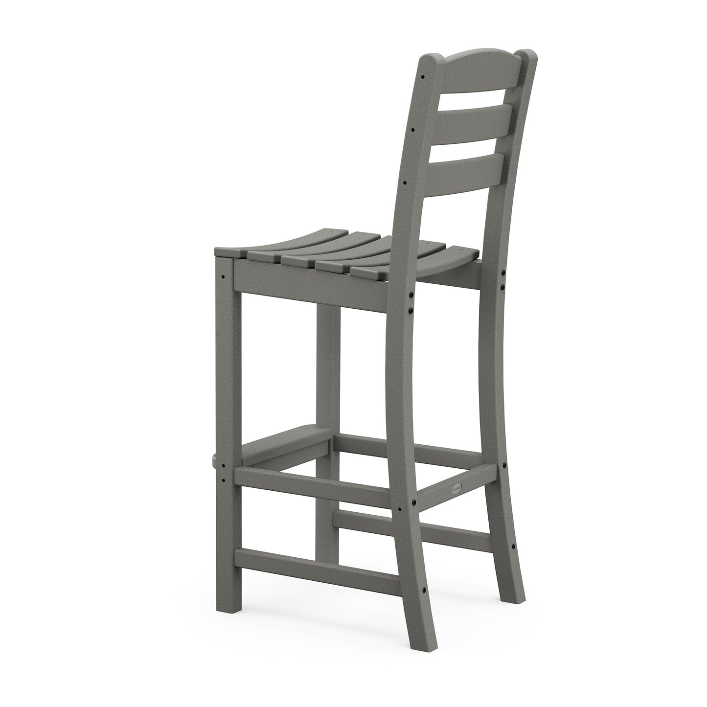 La Casa Cafe Bar Side Chair Slate Gray Back, image 3