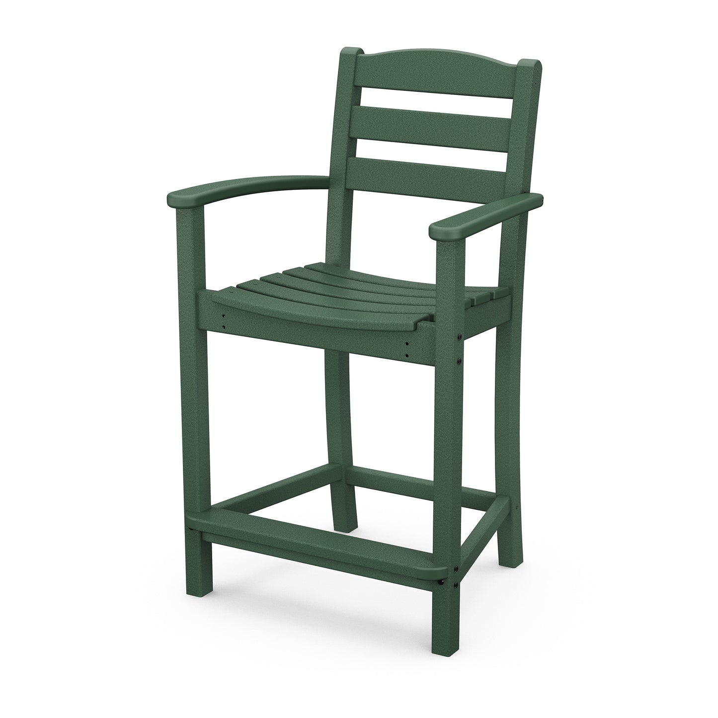 La Casa Cafe Counter Arm Chair Green, image 4