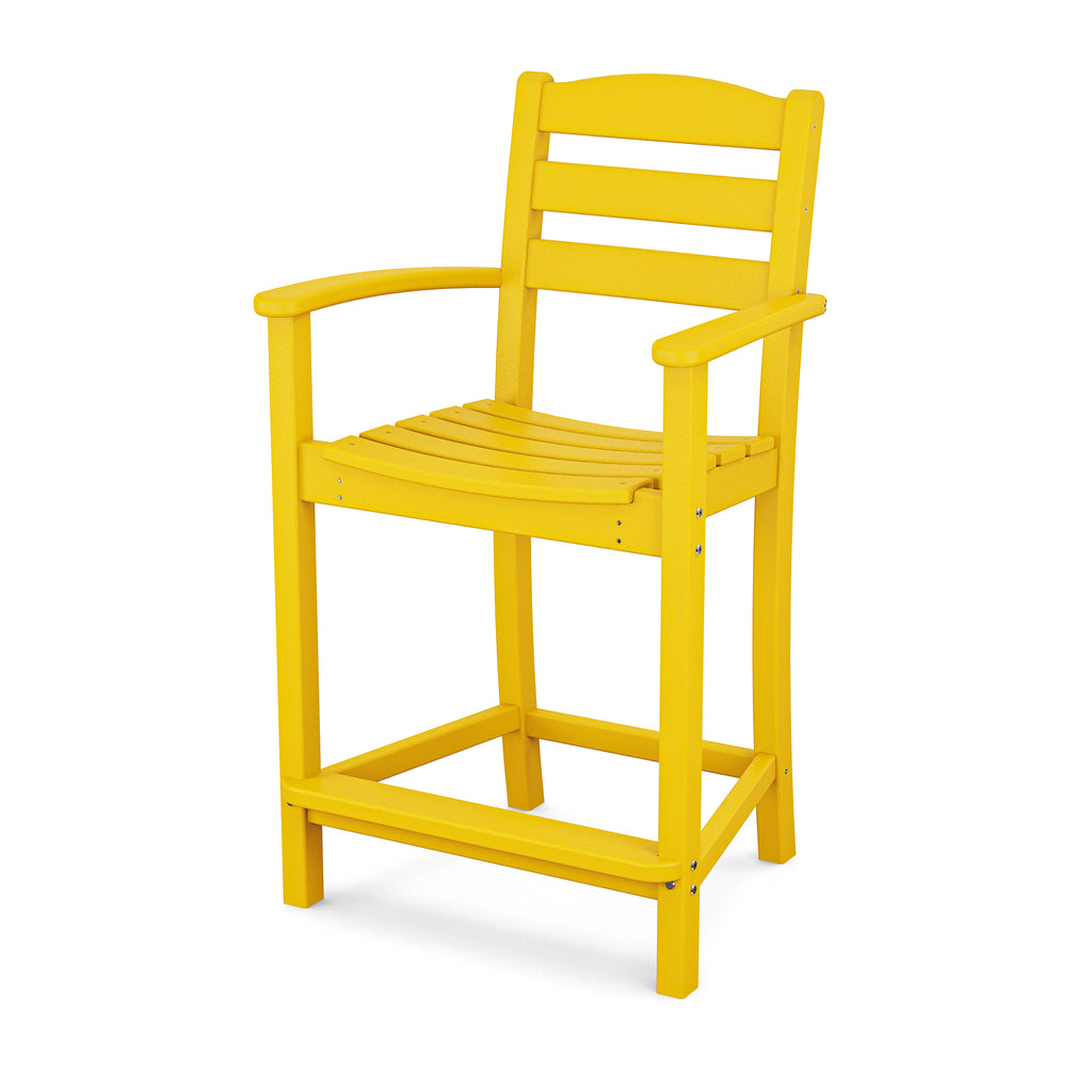 La Casa Cafe Counter Arm Chair Lemon