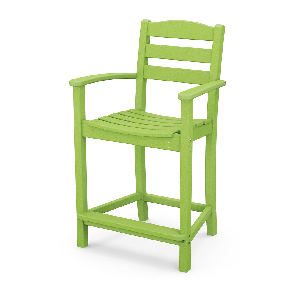 La Casa Cafe Counter Arm Chair Lime